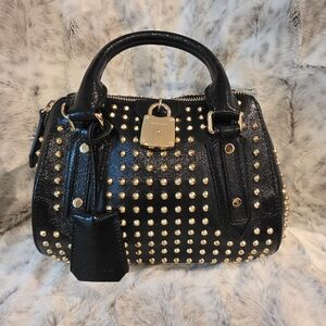 LIMITED EDITION Burberry Prorsum Blaze Studded Bowling Bag Satchel